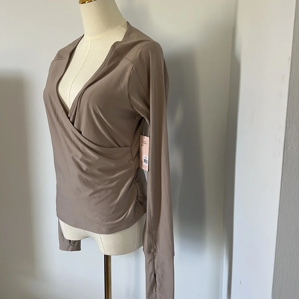 Danskin Barre wrap top